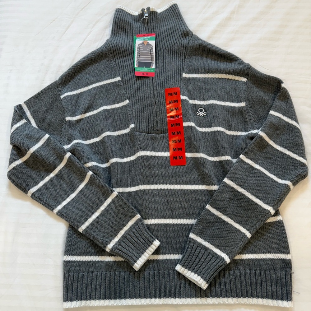 United Colors of Benetton Zipped Sweater